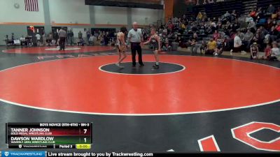 BN-3 lbs Quarterfinal - Treyvin Bascom, Hammerin Hawks vs Esai Koethe, Big Game Wrestling Club