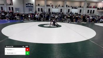 138 lbs Round Of 32 - Tristan Forest, Whitman-Hanson vs Filipe Andrade, Brockton