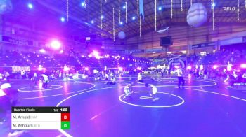 53 lbs Quarterfinal - Murphy Arnold, Chatfield WC vs Marek Ashburn, No Nonsense