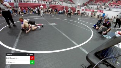 84 lbs Rr Rnd 1 - Cadel H. Killgore, Standfast vs Xander Earp, Chandler Takedown Club