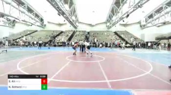 140 lbs Consolation - Shawn Ali, Benjamin Cardozo vs Nick Bottazzi, Depaul Catholic