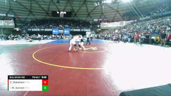 Girls 3A/4A 140 3rd Place Match - Mira Sonnen, Peninsula (Girls) vs Cheyenne Wakeham, Federal Way (Girls)