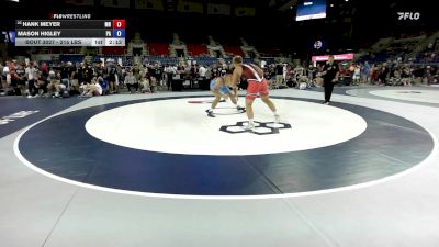 215 lbs Cons. Rd Of 32 - Hank Meyer, MN vs Mason Higley, PA