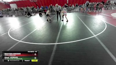 97 lbs Champ. Round 1 - Isaac Morgan, Victory School Of Wrestling vs Brayden Breider, Askren Wrestling