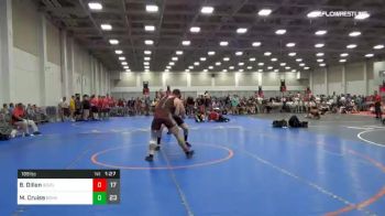 195 lbs Rr Rnd 2 - Beau Dillon, Doughboy Black vs Matt Cruise, Red Hawk