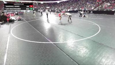 D3-138 lbs 5th Place Match - Marshall Hanke, Lomira vs Levi Krautkramer, Marathon