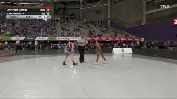 133 lbs Placement (4 Team) - Anthony Harris, Doane University vs Landon Smith, Embry-Riddle (Ariz.)