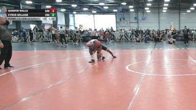 105 lbs Round 4 (2:15pm Saturday) - Cyrus Millage, Iowa Black vs Quentin Walls, Cali Red
