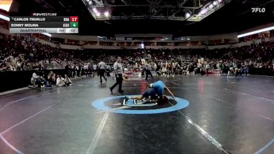 5A 145 lbs Quarterfinal - James Luttrell, Cleveland vs Diego Archibeque, Rio Rancho