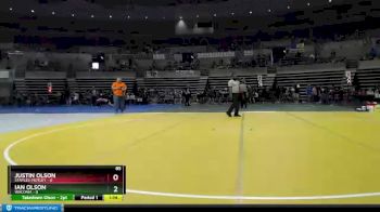 85 lbs Finals (8 Team) - Ian Olson, Waconia vs Justin Olson, Staples-Motley