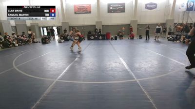 88 lbs Clay Davis, Montana vs Samuel Martin, Texas
