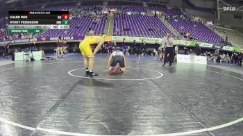184 lbs Round 2 (6 Team) - Caleb Roe, Northern Illinois vs Wyatt Ferguson, Central Michigan