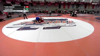 285 lbs Champ. Round 2 - Elijah Osit, Aurora Universtiy vs Luke Chrisse, North Central