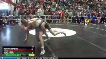 113 lbs Semifinal - Colt Welsh, Campbell County vs Porter Trabing, Laramie