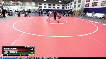 191 lbs Cons. Round 3 - Jada Meredith, Avila vs Kori Davidson, Missouri Valley College