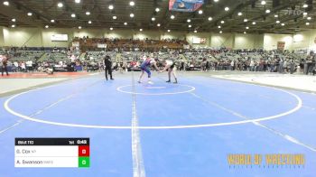 175 lbs Consi Of 8 #2 - Gabe Cox, New Plymouth vs Ashton Swanson, Sweet Home