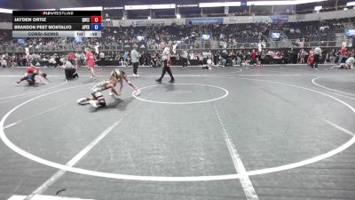 78 lbs Consolation - Jayden Ortiz, Quezada Wrestling Academy vs Brandon Peet Montalvo, Apex Wrestling