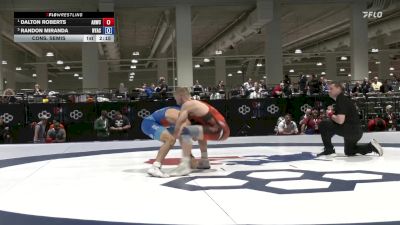 60 lbs Cons. Semis - Dalton Roberts, Army (WCAP) vs Randon Miranda, NYAC