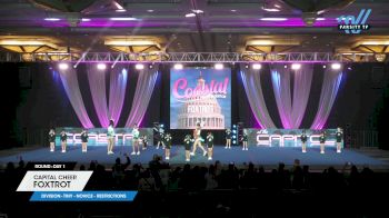 Capital Cheer - Foxtrot [2025 L1 Tiny - Novice - Restrictions Day 1] 2025 Coastal at the Capitol Grand Nationals