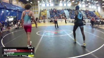 145 lbs Quarters & Wb (16 Team) - Eli Sanford, OutKast WC vs Gha-is Cooper, Oakleaf Wrestling Club