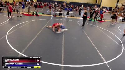 150 lbs Cons. Round 4 - Gabriel Cohn, MN vs Benjamin Hansen, IA