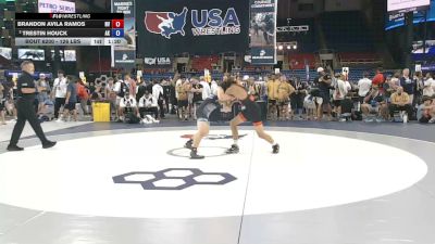 126 lbs Cons. Rd Of 32 - Brandon Avila Ramos, Nevada vs Trestin Houck, Alaska
