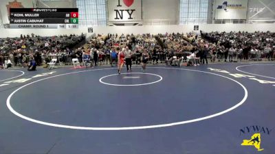 116 lbs Champ. Round 1 - Kohl Muller, Anarchy Wrestling vs Justin Cabuhat, Club Not Listed