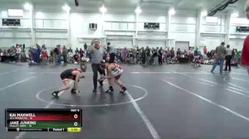 76 lbs Round 7 (8 Team) - Jake Junkins, Mullet Army vs Kai Maxwell, All-American