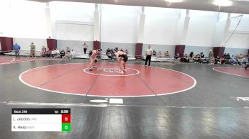 149 lbs Semifinal - Luke Jacobs, Maryland vs Anderson Heap, Davidson