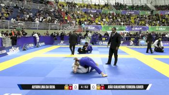 João Guilherme Ferreira Xavier vs Alyson Lima Da Silva 2025 Brasileiro Jiu-Jitsu IBJJF