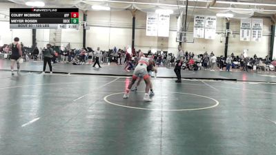 125 lbs Round Of 16 - Colby McBride, App State - UNATT vs Meyer Rosen, Bucknell - UNATT
