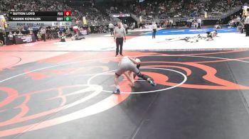 Champ. Round 1 - Sutton Loyd, Papillion-LaVista South vs Kaden Kowalek, Kearney