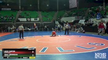 120 lbs Cons. Semi - Troy Hennigan, Bob Jones vs Jack Carter, Huntsville