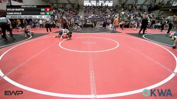 170 lbs Round Of 16 - Dylan Martin, Pitbull Wrestling Academy vs Cash Ryals, Fort Gibson Youth Wrestling