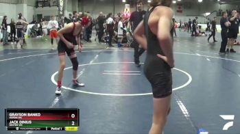 85 lbs Cons. Round 5 - Grayson Banko, Huron WC vs Jack Dinius, Dexter WC