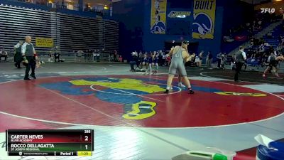285 lbs Semifinal - Rocco Dellagatta, St Joseph Regional vs Carter Neves, Blair Academy