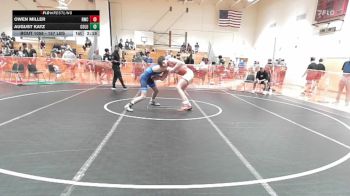 157 lbs Final - Owen Miller, Raider Wrestling Club vs August Katz, Columbia