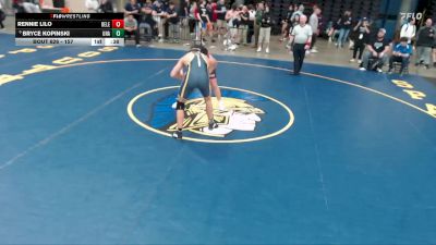 157 lbs Champ. Round 3 - Bryce Kopinski, Unattached vs Rennie Lilo, Unattached