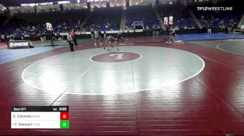 138 lbs Round Of 16 - Caleb Caceres, Shawsheen vs Ty Stewart, Tyngsborough/Dracut