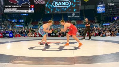 285 lbs Champ. Rd Of 32 - Lucas Feuerbach, IA vs August Moser, NJ