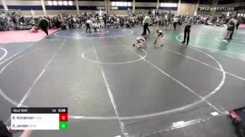 64 lbs 3rd Place - Regan Kinneman, Thorobred WC vs Samantha Jordan, Nevada Elite WC