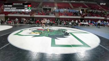 150 lbs Round 1 (16 Team) - Kye Owen, Conroe Caney Creek vs Gabriel Eckert, Austin Vandegrift