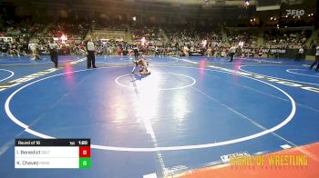 61 lbs Round Of 16 - Isaac Benedict, Sebolt Wrestling Academy vs Knox Chavez, Pomona Elite