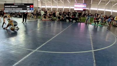 144 lbs Cons. Round 1 - August Bentley, Live Oak Wrestling Club SC vs Jeremiah Williamson, Nevada