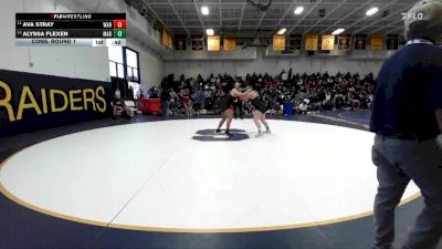 170 lbs Cons. Round 1 - Alyssa Flexen, Marina vs Ava Stray, Warren