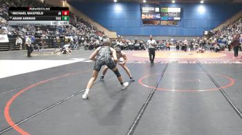 3 - 157 lbs Champ. Round 1 - Michael Maxfield, Abingdon vs Adam Arenas, Turner Ashby