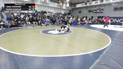 285 lbs Quarterfinal - Angel Rodriguez, Centennial (Corona) vs Martin Gonzalez, Western