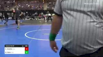 182 lbs Consi Of 16 #2 - Carter Miethe, Spokane Wrestling vs Hector Haro, CVBJJ