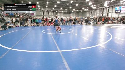140 lbs Cons. Sub-semis - Dylan Stewart, Cowboy Mat Club vs Cash Devers, Asylum Wrestling Club