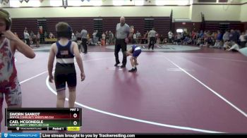 PW-16 lbs Cons. Semi - Sworn Sankot, Benton Community Wrestling Clu vs Cael McGonegle, North Liberty Wrestling Club